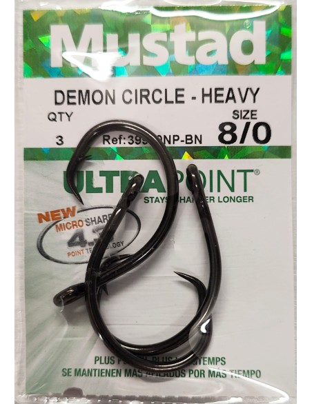 MUSTAD SERIE 39950 NP BN N.8/0