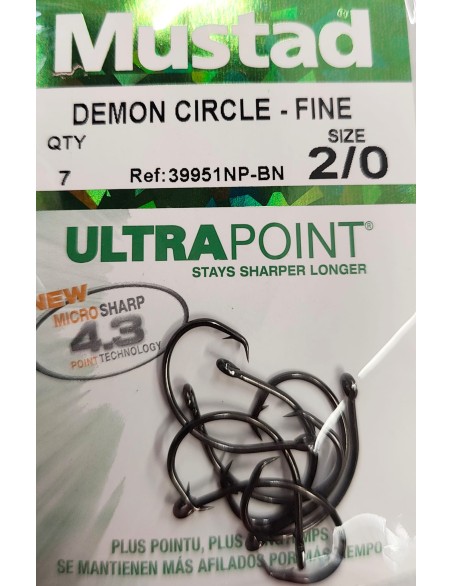 MUSTAD SERIE 39951 NP BN N.2/0