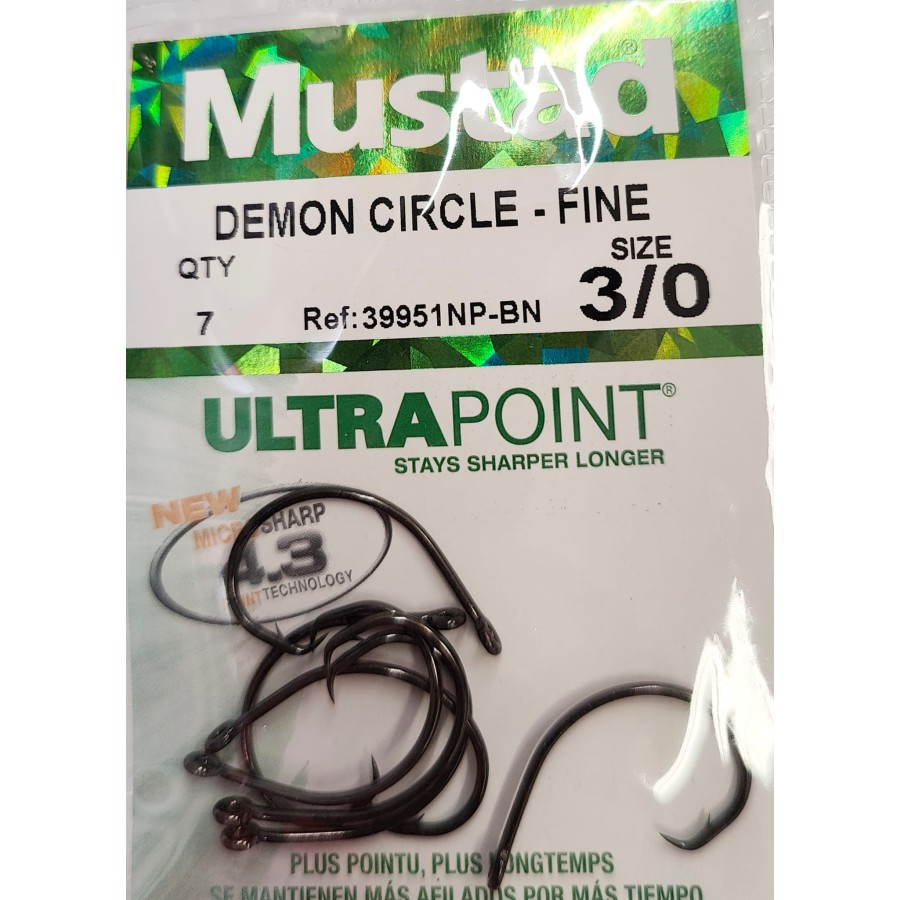 MUSTAD 39951 NP BN N.3/0