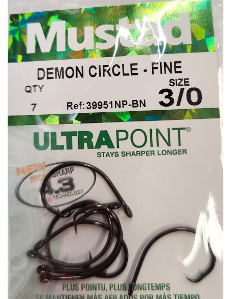 MUSTAD SERIE 39951 NP BN N.3/0