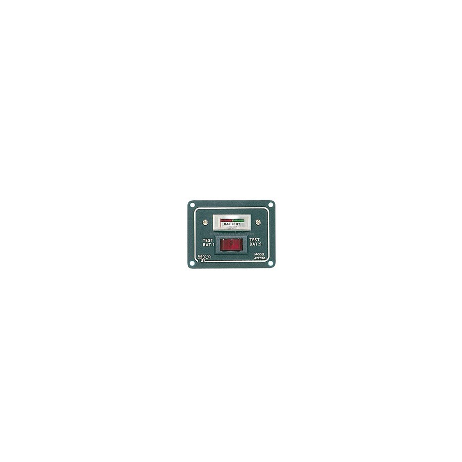 2 BATTERY TESTER PANEL