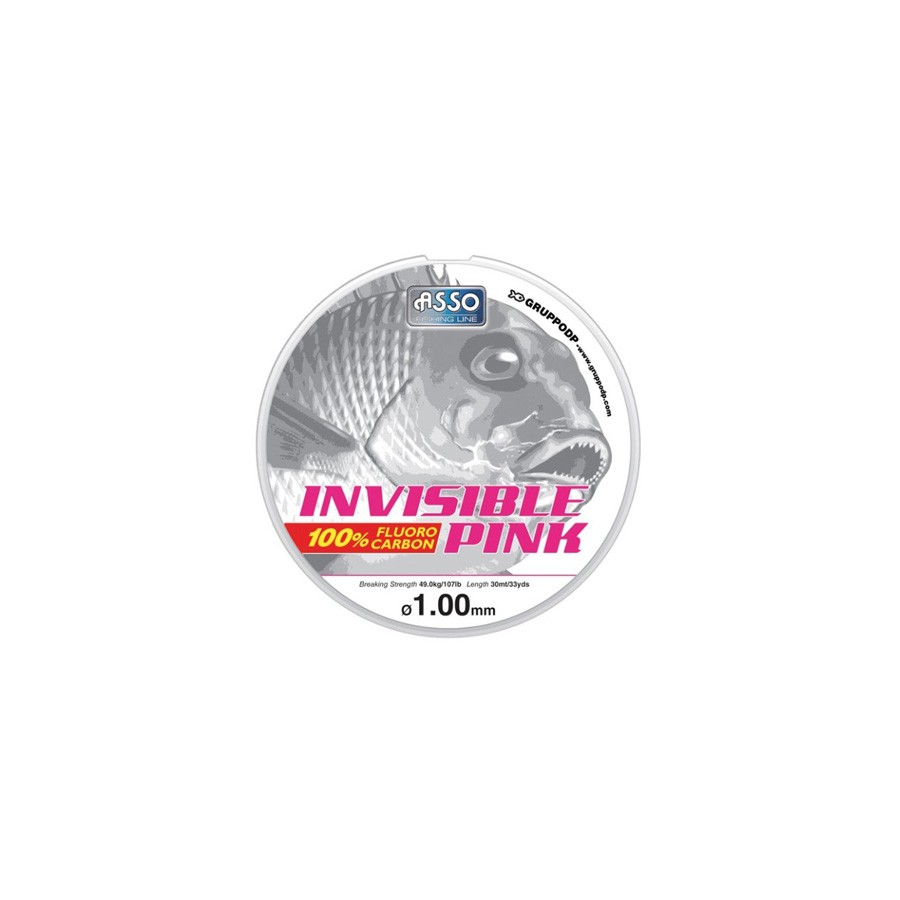 ASSO INVISIBLE PINK 30MT 1.00