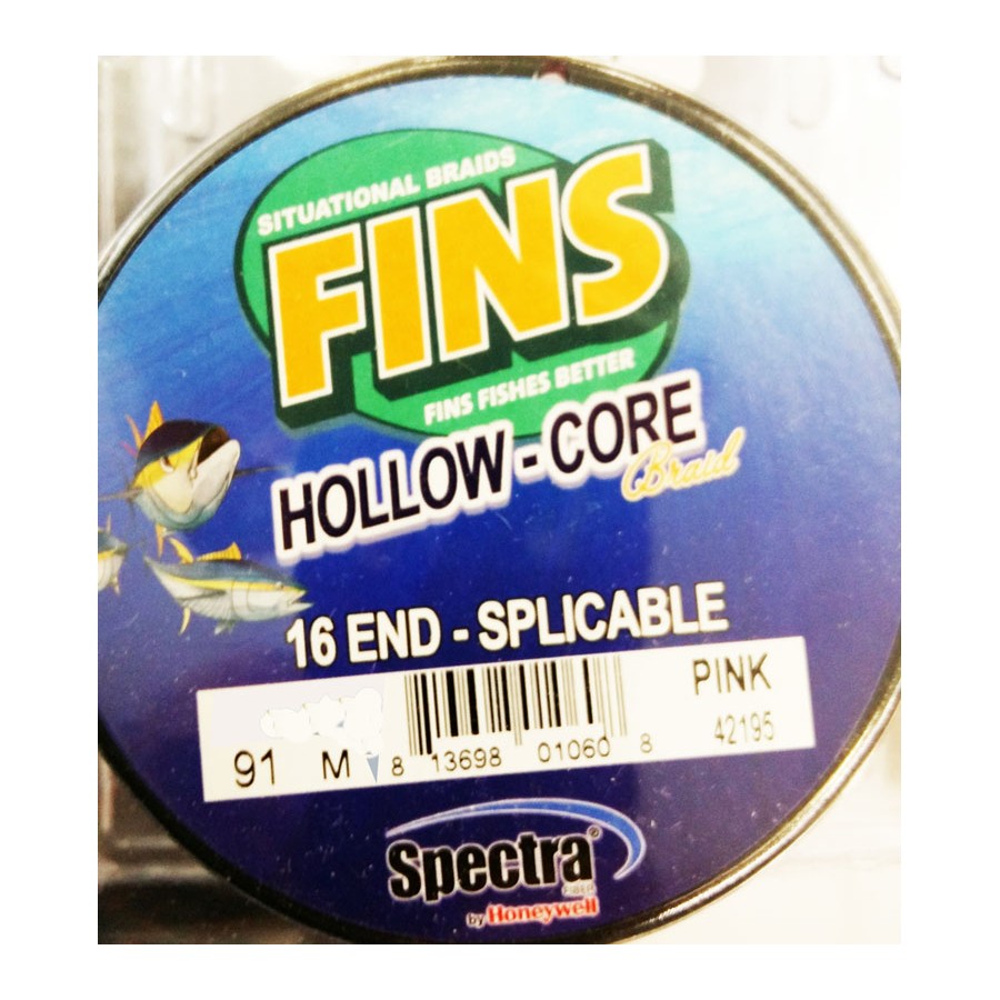 FINS HOLLOW CORE PINK 91MT 100LB