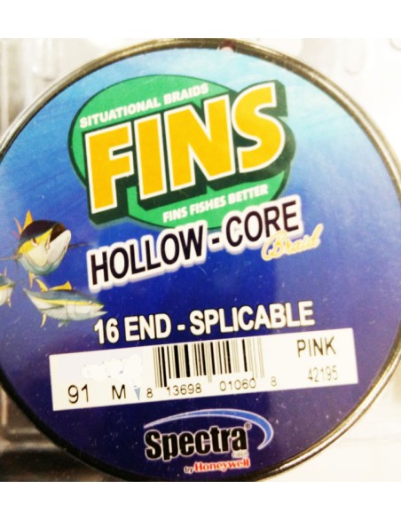 FINS HOLLOW CORE PINK 91MT 130LB