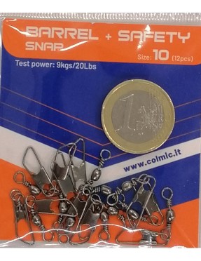 GIRELLE BARREL SAFETY SNAP N.10