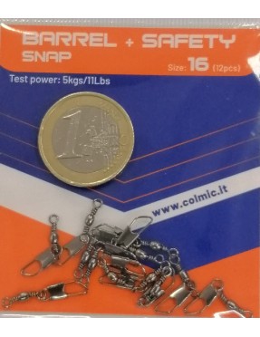 GIRELLE BARREL SAFETY SNAP N.16