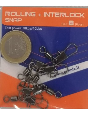 GIRELLE ROLLING INTERLOCK N.8