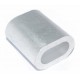 OVAL ALUMINUM SLEEVES 8MM D.I. 0,9MM