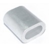 OVAL ALUMINUM SLEEVES 8MM D.I. 1,4MM