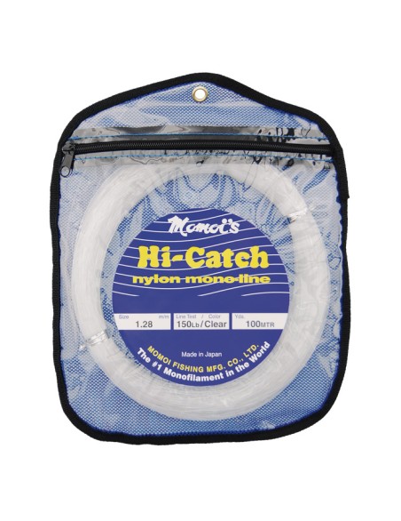 MOMOI HI CATCH NYLON LEADER COILS 100MT 80LB 0,85MM