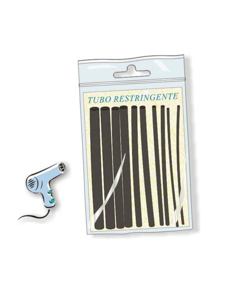 TUBO RESTRINGENTE NERO MIS.2,4MM