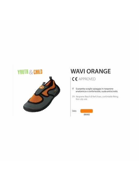 WAVI SHOES ORANGE 28