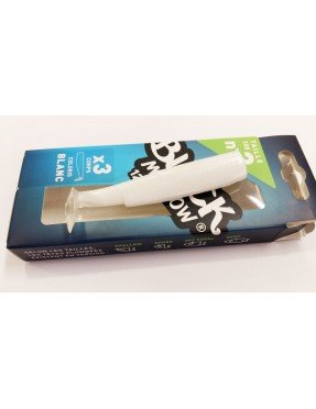 BLACK MINNOW 120MM BLANC(CODA) 3PZ